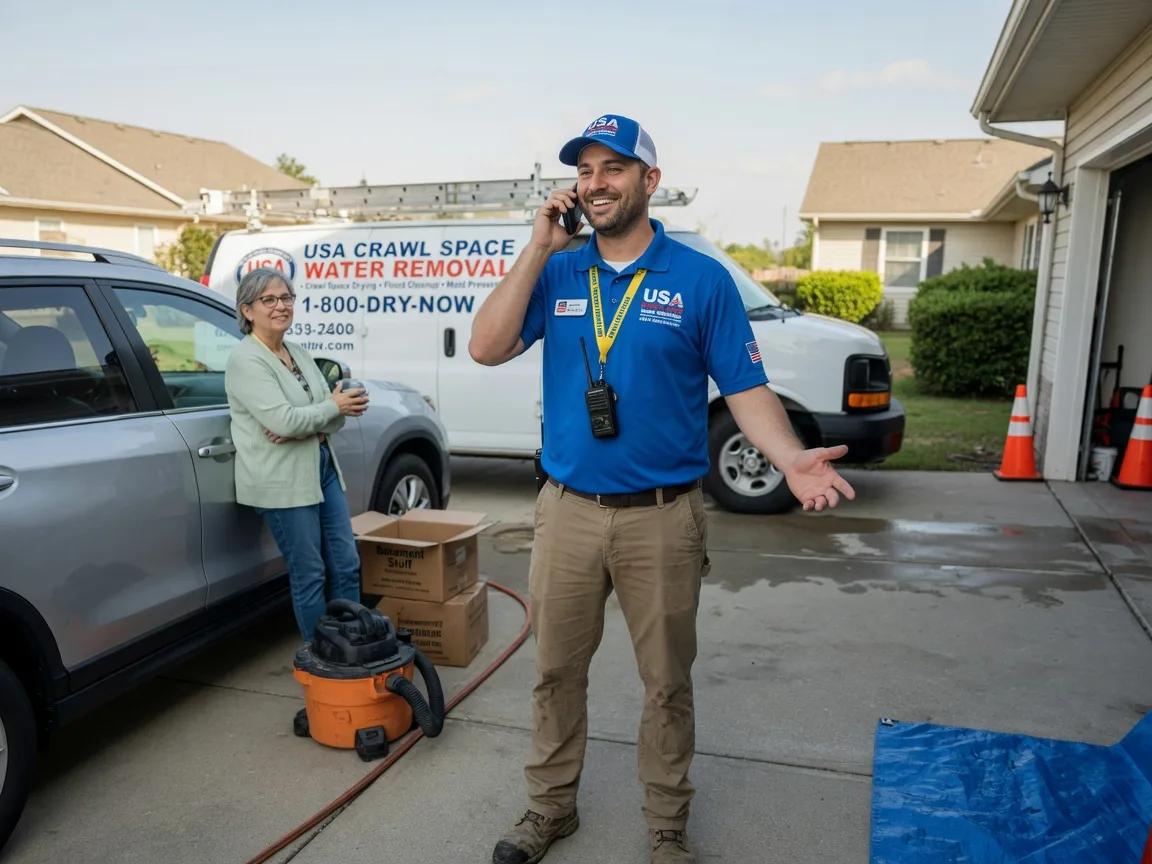 Crawl Space Water Removal Mount Hope, AL FAQs